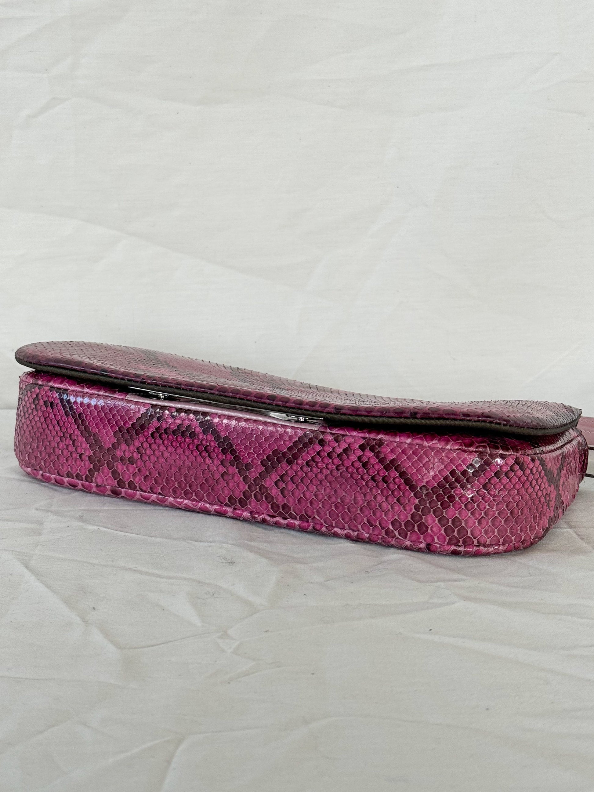Christian Dior Spring 2000 Python Malice Shoulder bag  Icarus Vintage