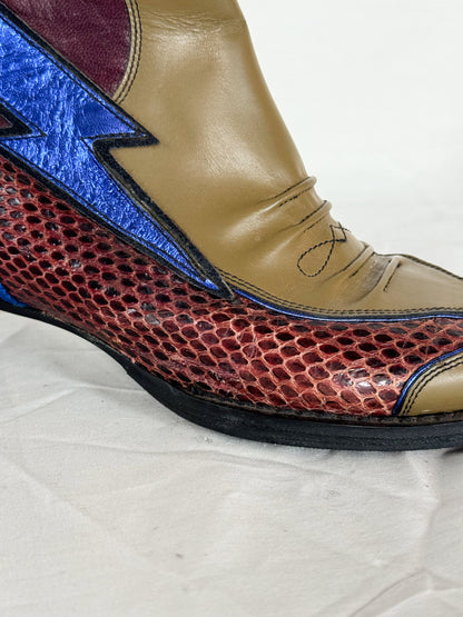 Miu Miu Spring 2000 Cowboy Boots  Icarus Vintage