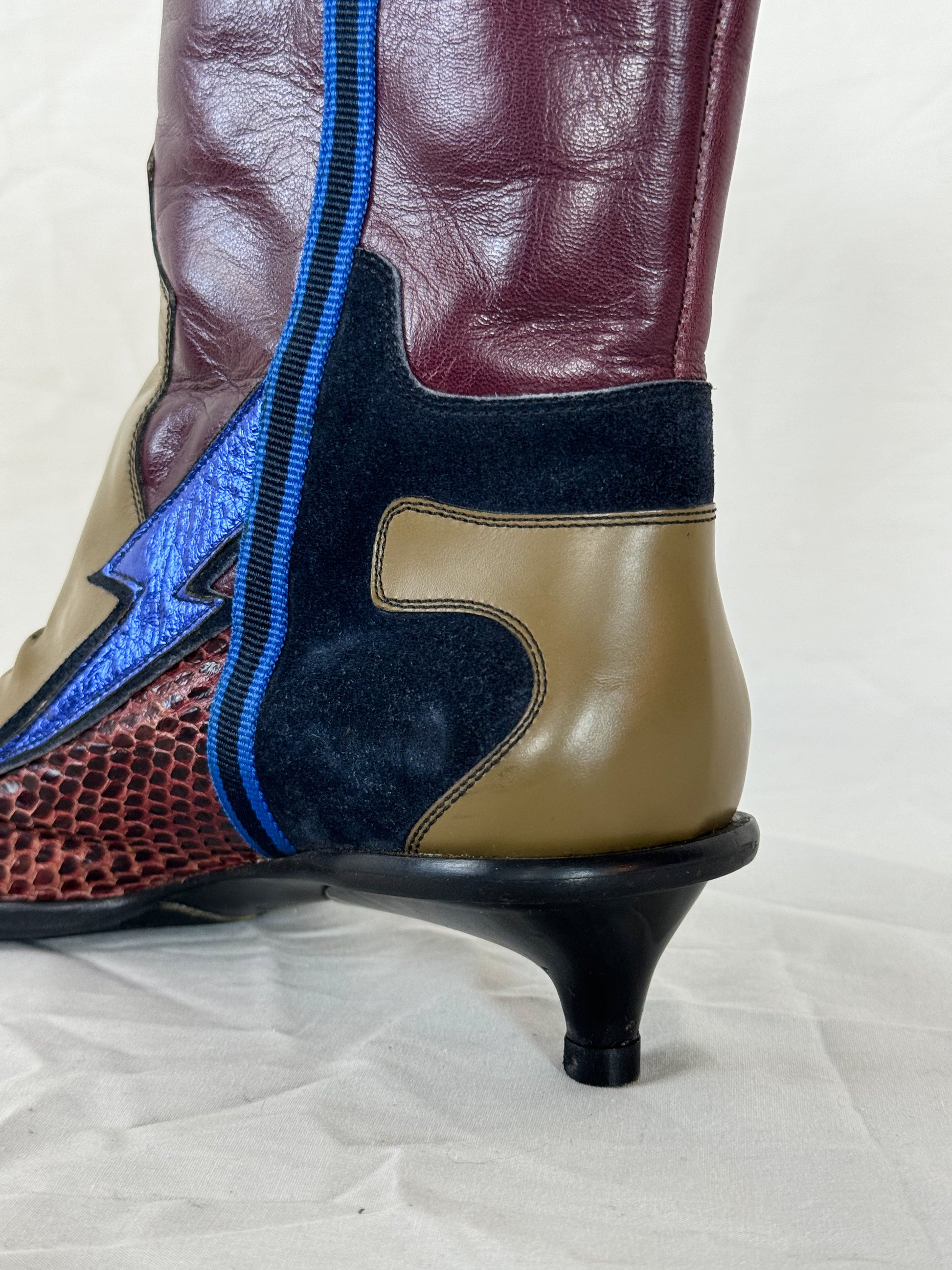 Miu Miu Spring 2000 Cowboy Boots  Icarus Vintage