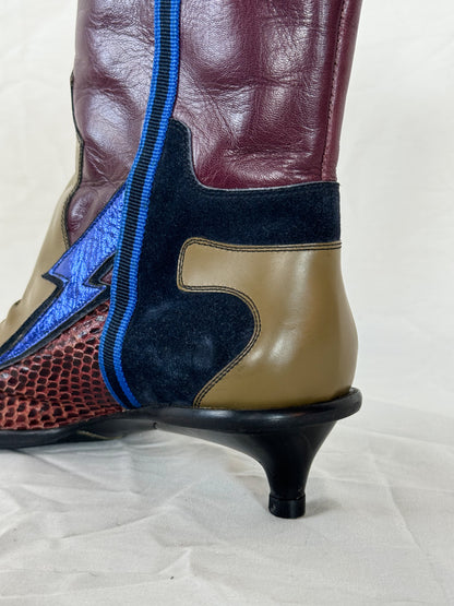 Miu Miu Spring 2000 Cowboy Boots  Icarus Vintage