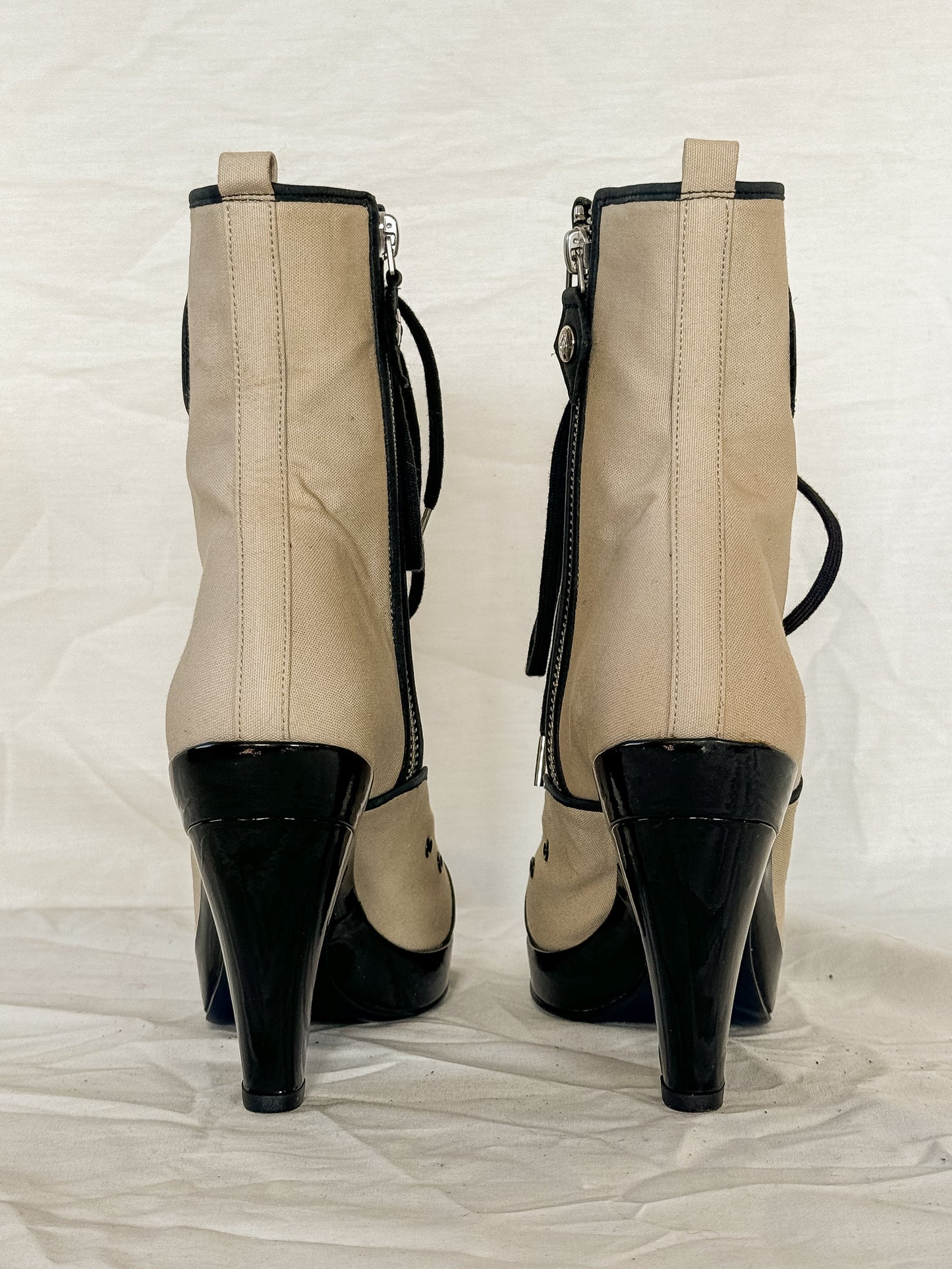 Vivienne Westwood Cap Toe Lace Up Boots  Icarus Vintage