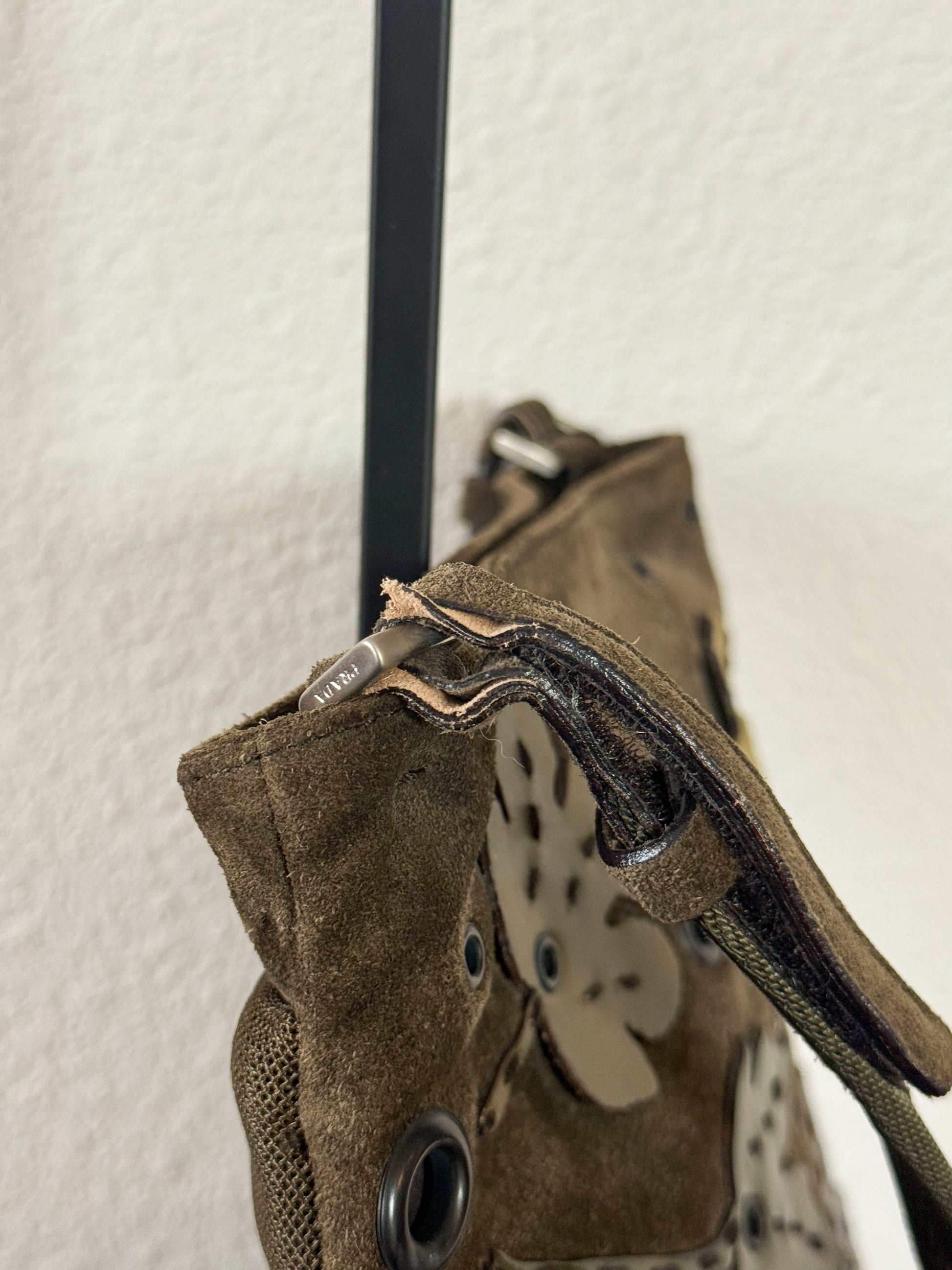 Prada Fall 1999 Foliage Crossbody  Icarus Vintage