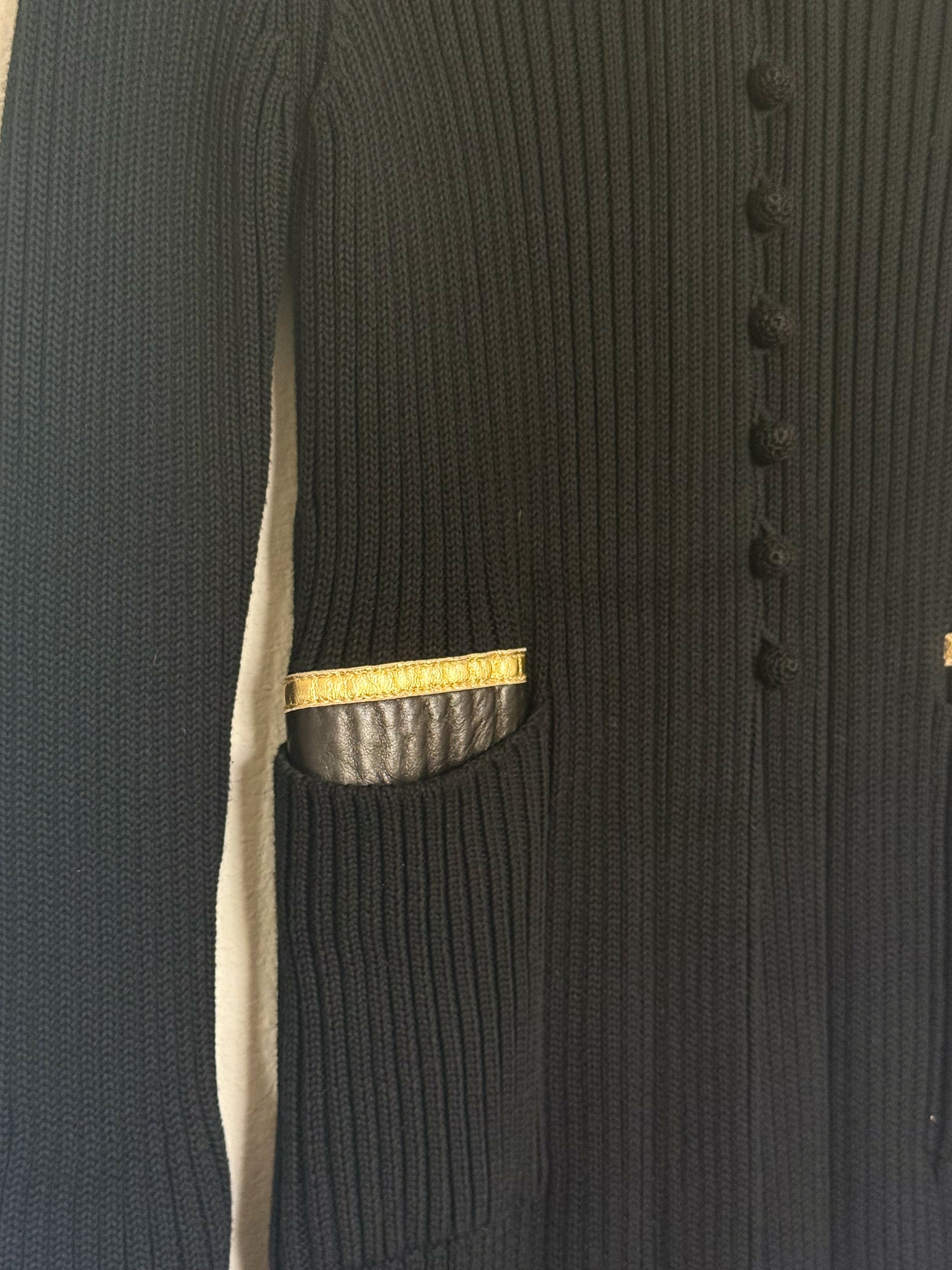 Prada Spring 2008 Runway Knee Length Cardigan  Icarus Vintage