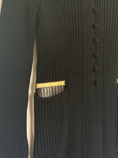 Prada Spring 2008 Runway Knee Length Cardigan  Icarus Vintage