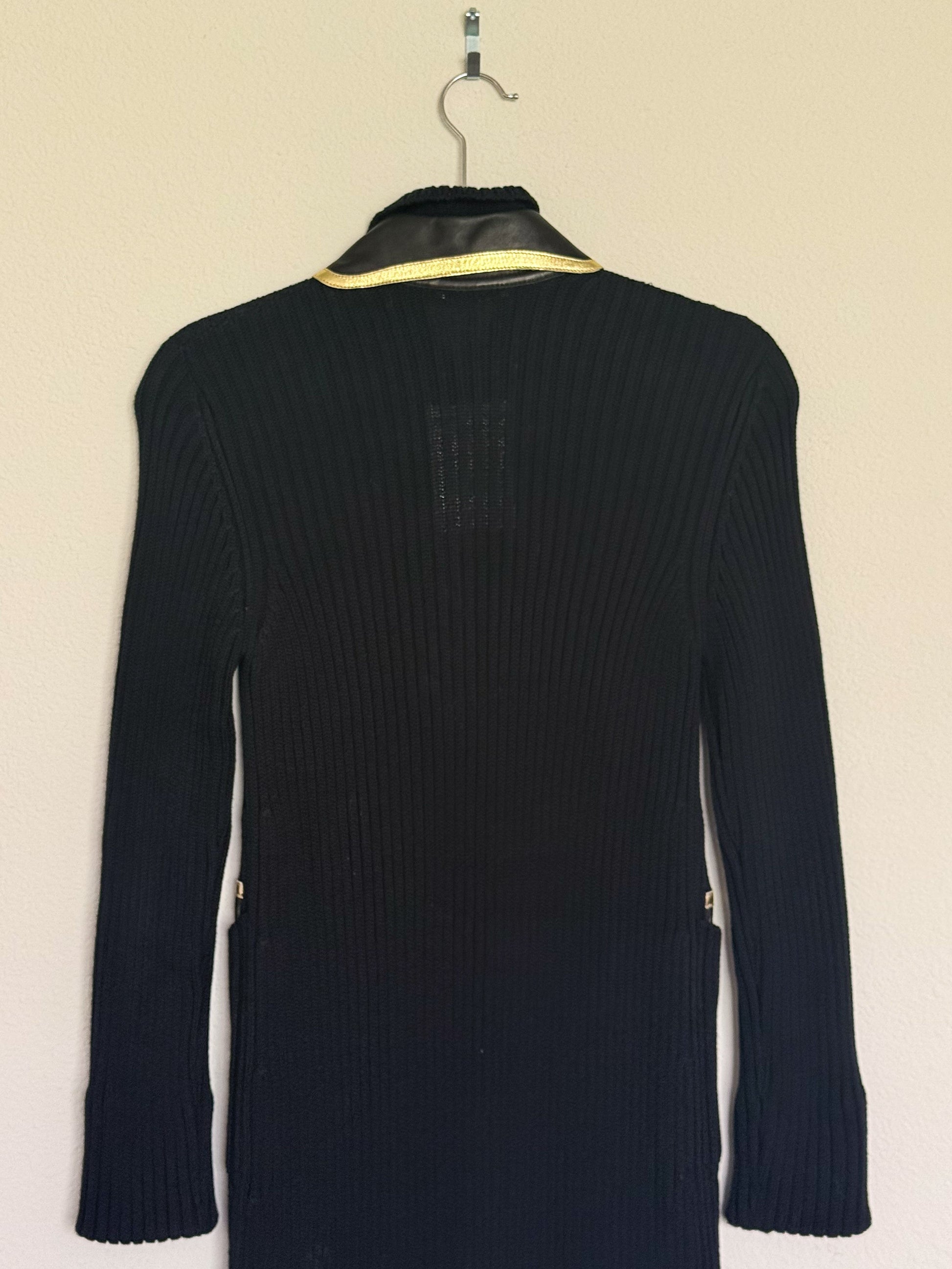 Prada Spring 2008 Runway Knee Length Cardigan  Icarus Vintage