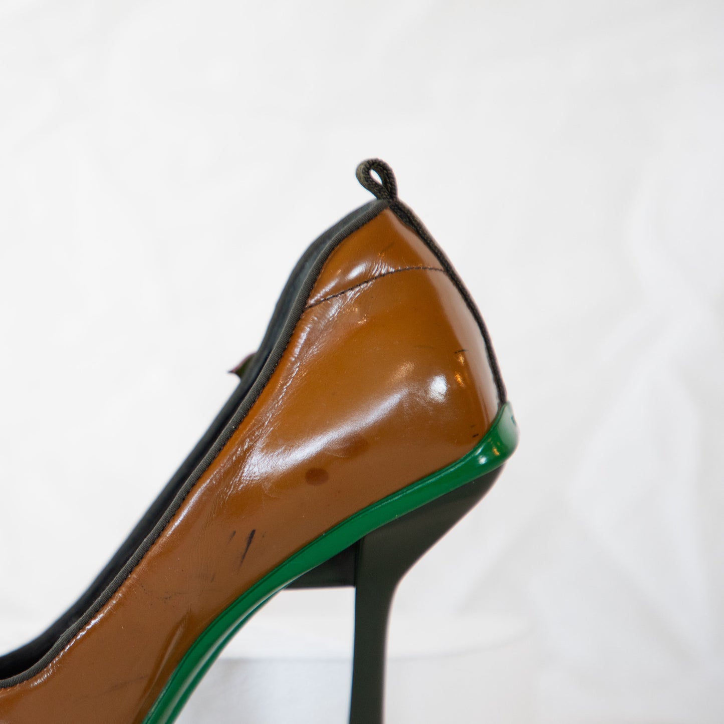 Prada FW 1999 Foliage Heels  Icarus Vintage