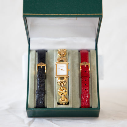 Gucci Watch with Interchangeable Bands  Icarus Vintage