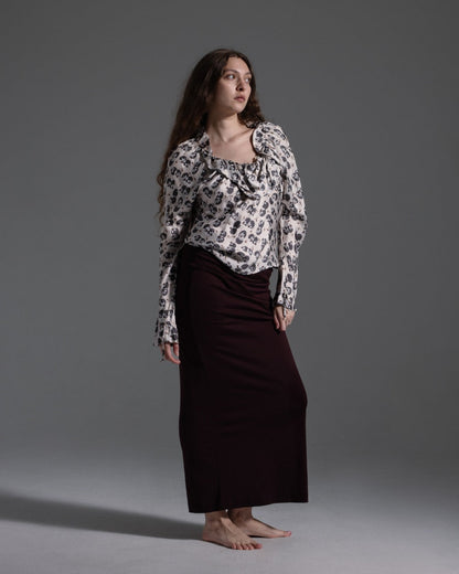 Marni Fall 2001 Floral Silk Top  Icarus Vintage