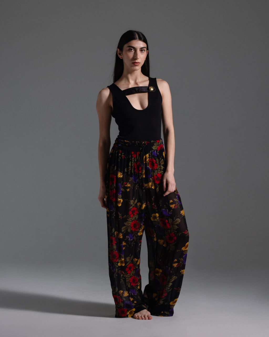 Prada Spring 2019 Black Runway Bodysuit  Icarus Vintage