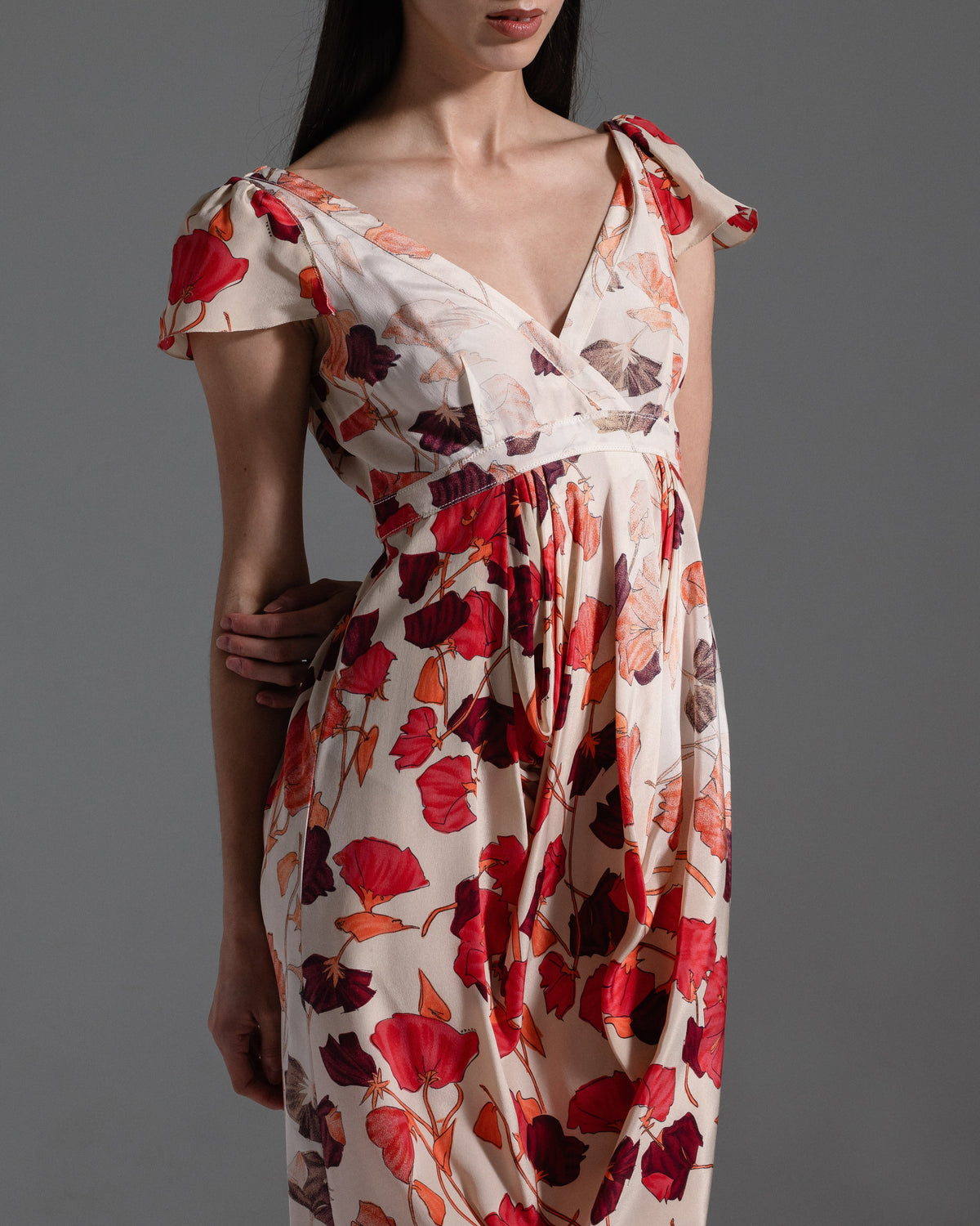 Prada Resort 2008 Floral Dress  Icarus Vintage