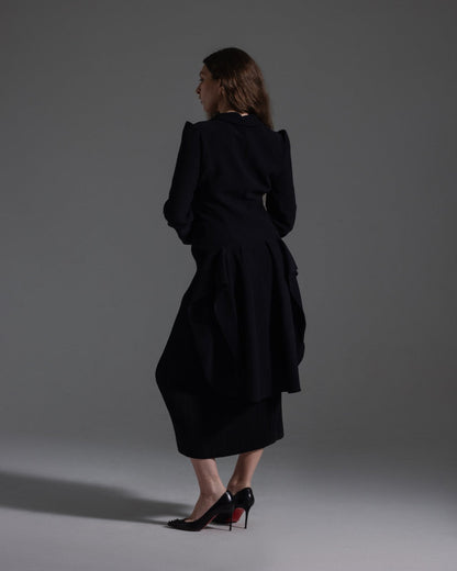 Alexander McQueen Spring 2011 Exposed Shoulder Tail Coat  Icarus Vintage