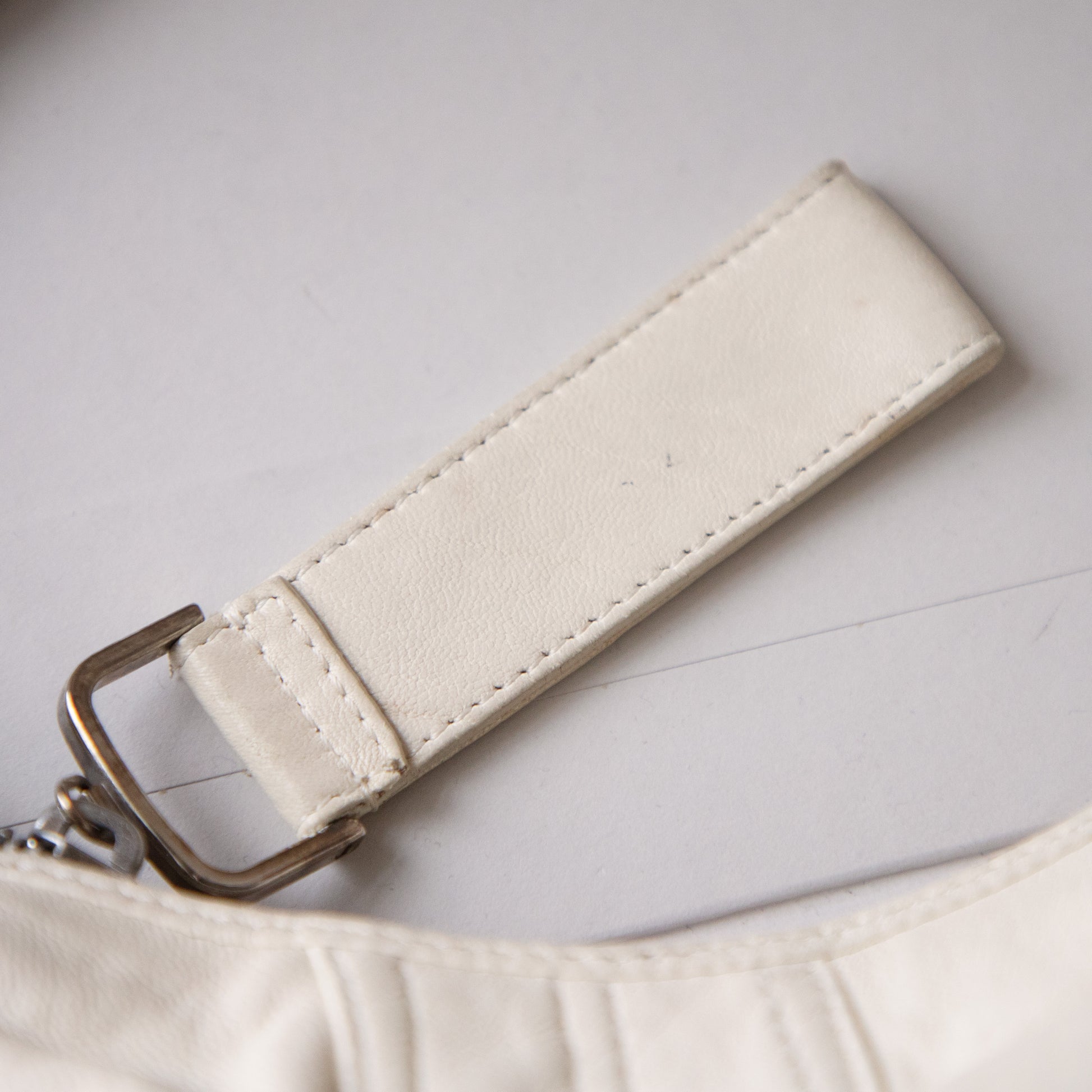 White Mini Fendi Spy Bag  Icarus Vintage