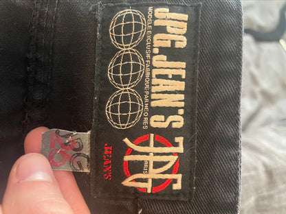 Jean Paul Gaultier 90's Jeans Low Rise Bondage Jeans 275.00 Icarus Vintage