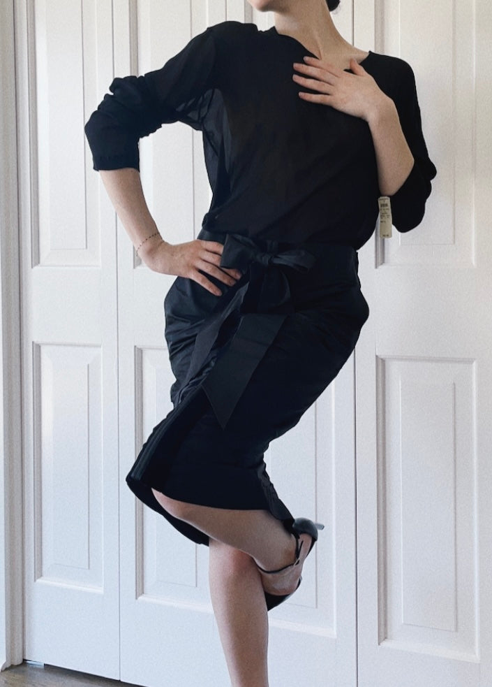 Yves Saint Laurent F/W 2002 Runway Look 12 Ensemble 1495.00 Icarus Vintage