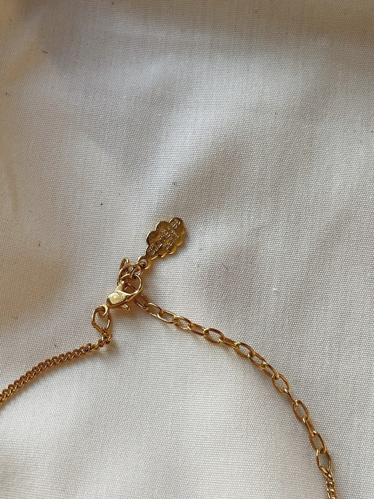 Courrèges 80’s Gold Pendant Necklace 145.00 Icarus Vintage